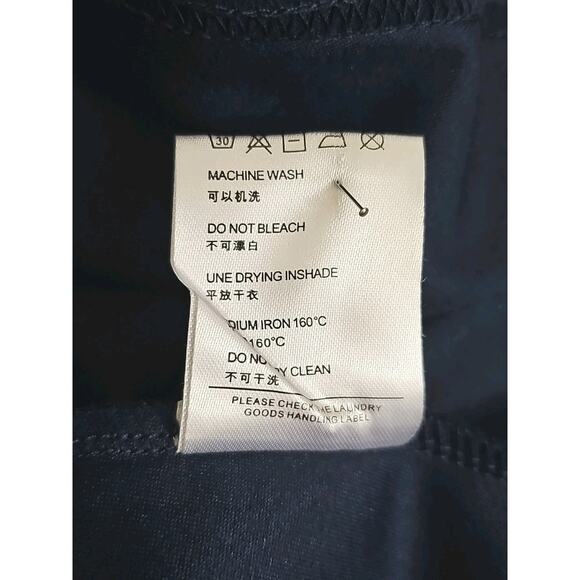 MIUSOL ~Woman Size XL~ Navy Blue Formal Evening Party Maxi Unlined Dress Ruffle. - Picture 10 of 16